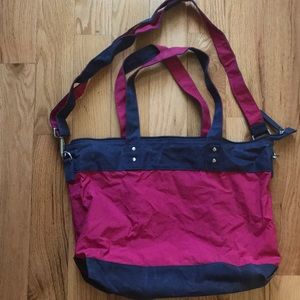 L.L. Bean Nylon Waxed Canvas Tote bag